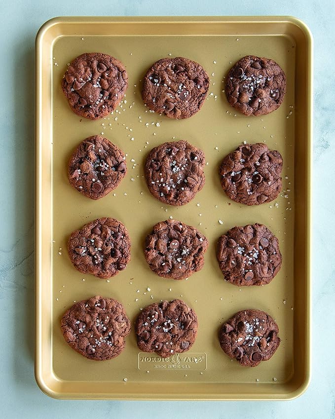 Nordic Ware Naturals Nonstick Half Sheet, 2-pack