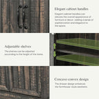 DWVO 71" Tall Kitchen Pantry Cabinet, Farmhouse Freestanding Storage Cabinet with Doors, Drawer and Adjustable Shelves for Kitchen, Living Room, Dining Room, Rustic Dark Oak