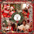 Christmas Candy Cane Glass Stir Sticks - 7.1" Cute Swizzle Stick for Coffee & Cocktails - Festive Red, Green& White Striped Design - Holiday Party Drink Mixers Essentials (5-Pack)