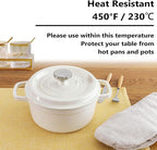 Home Brilliant Dining Placemats Set of 6 Heat Resistant Dining Table Place Mats for Kitchen Table for Placemats Decoration for Dinner Summer Fall Decor, 13 x 19 inches, Yellow