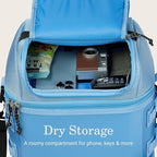 Coleman Pro 16-Can Premium Soft Cooler Lunchbox, Fully Insulated Lid & Body Stays Cold up to 30 Hours, Great for Camping, Tailgating, Parties, Sports, Concerts, Lunches & More