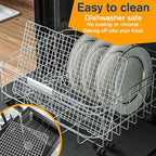 2PCS Cooling Racks for Cooking and Baking - 10" x 16"Heavy Duty Stainless Steel Wire Rack for Baking, Grilling, Roasting - Oven & Dishwasher Safe - Fits Half Sheet Pan（Silver）