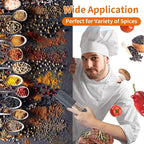 2Pack Electric Salt and Pepper Grinder Set USB Rechargeable with Warm LED Light, Adjustable Coarseness Lidaop Large Capacity Automatic Salt Pepper Mill Grinder for Kitchen, Restaurant, Outdoor (Grey)