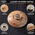 Cocktail Smoker Kit with Torch - Whiskey Smoker Kit comes with Saturn-Shaped Smoke Infuser, Culinary Torch, Cotton Bag and Wood Chips (Apple & Cherry) - Gifts for Men (Without Butane)