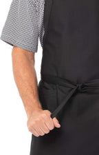 Chef Works Unisex Cross-Back Bib Apron