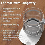 Hot Electric Kettle with Tea Infuser and Temperature Control, 1.5L Stainless Steel Tea Maker & 1200W Rapid Boiling, Programmable Control for Coffee and More, White