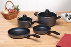 Swiss Diamond HD Classic Nonstick 6-Piece Cookware Set