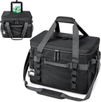 OPUX Cooler Bag, 48 Cans Insulated Soft Collapsible Portable Cooler, Soft Sided Leakproof Cooler for Beach Camping with Shoulder Strap, Ice Chest for Travel Road Trip Picnic, Black