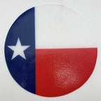 Andreas Silicone JO-78 Non-Slip 6.25" Jar Opener, Easy Lid Opener, Made with Silicone and Fabric, Dishwasher Safe, Garlic Peeler, Texas Flag, 6.25 inch