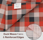 Ruvanti Placemats 100% Cotton 13x19 Inch, Dining Table Placemats Set of 6, Modern Place Mats for Dining Table Decor, Kitchen & Table Linens, Coffee Mat for Christmas Dinners - Play Box