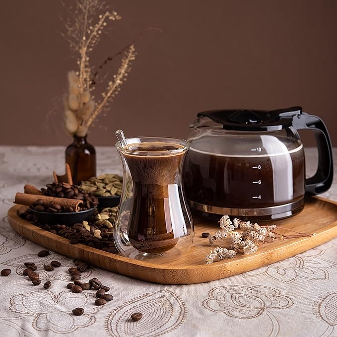 Mixpresso 10-Cup Drip Coffee Maker, Black Coffee Pot With Reusable Filter