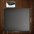 Onlyfire Pizza Steel Baking Stone for Oven BBQ and Grill - 16 x 14 inch Large Non-Stick Pizza Pan with High Performance Conductive Grilling Surface for Pizza Bread