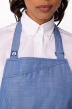 Chef Works Unisex Medford Short Bib Apron