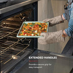KitchenAid 13x18in Nonstick Aluminized Steel Baking Sheet, Pistachio