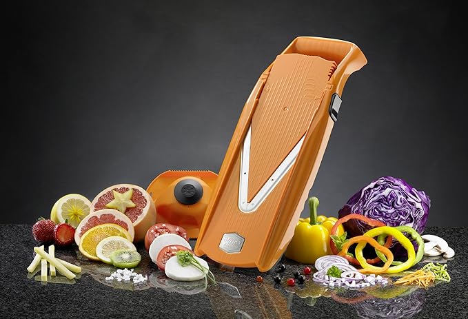 Swissmar Borner V Power Mandoline, V-7000, Orange