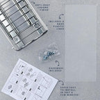 Pull Out Cabinet Organizer for Spices, Cans - Heavy Duty with Lifetime Limited Warranty- Pull Out Spice Rack- Cabinet Pull Out Shelf for Cans,Dishes, Etc, 4-1/2"W x 10-1/2"D x 2-3/4”H, Chrome