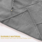 Canvas Aprons for Men Chef Apron, Work Apron with Large Pockets - 16oz Heavy Duty Cross Back, BBQ, Cooking