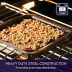 Circulon Nonstick Bakeware Nonstick Baking Pan / Nonstick Cake Pan, Square - 9 Inch, Brown, Chocolate