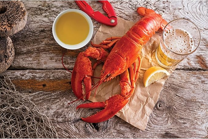 Maine Man Butter Warmer Set, Ceramic Ramekins with Chrome-Plated Steel Wire, Set of 2, 3-Ounce Capacity