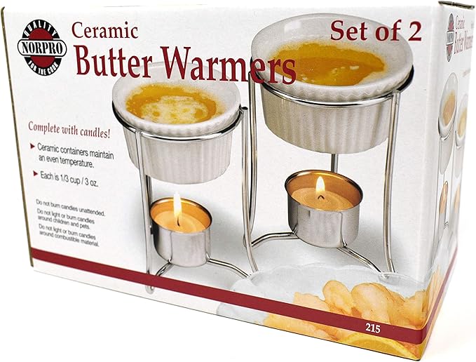 Norpro Butter Warmers, Set of 2
