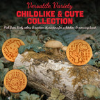 6-in-1 Mini Waffle Maker With Removable Plates, 4.5'' Mini Waffle Iron for Holidays, Parties & Events Waffle Maker Machine, 8 Plates with Premium Ceramic Coating, White