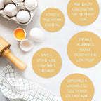 PLASTICPRO Disposable 8'' X 8'' X 2'' Inch Square Aluminum Tin Foil Baking Pans Bakeware - Cookware Perfect for Baking Cakes, Breads, Brownies, Bread, Meatloaf, Lasagna, Pack of 25