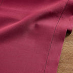 Solino Home Linen Table Runner 48 Inches - 100% Pure Linen Beet Hemstitch Table Runner 14 x 48 Inch Ideal for Dresser and Coffee Tables - Summer, Fall, Autumn - Classic Hemstitch