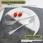 40-Piece Silverware Set for 8, Stainless Steel Flatware Set Food-Grade Silverware Cutlery Set, Include Knife/Fork/Spoon, Mirror Polished, Dishwasher Safe