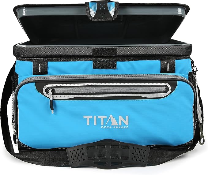 Titan by Arctic Zone 30 Can Zipperless Soft Cooler with HardBody Liner