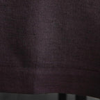 Solino Home Grape Linen Tablecloth 54 x 72 Inch - Athena, 100% Pure Linen Rectangle Tablecloth - Machine Washable Table Cloth for Summer, Fall, Autumn, Halloween