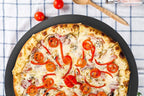 Beasea Pizza Pan with Holes, 13 Inch Pizza Pan Aluminum Alloy Round Vented Pizza Pans Heavy Duty Pizza Crisper Pan Pizza Baking Tray Bakeware for Home Restaurant Kitchen