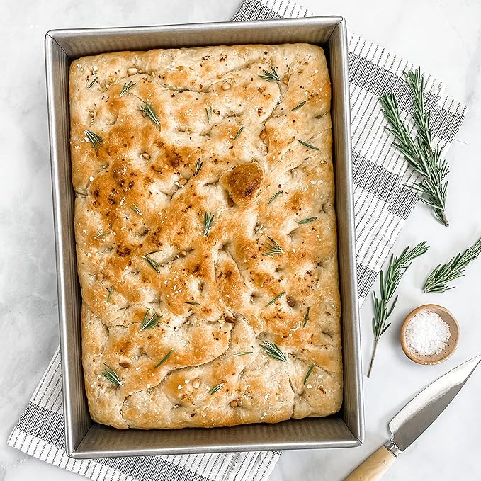 USA Pan Bakeware Rectangular Cake Pan, 9 x 13 inch, Nonstick & Quick Release Coating, Aluminized Steel