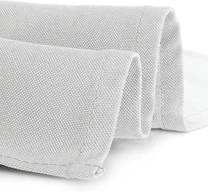Gee Di Moda Rectangle Tablecloth - 70 x 120 Inch White Table Cloth for 6 or 8 Foot Rectangle Table - Heavy Duty Washable Fabric - for Buffet Table, Holiday Party, Dinner, Wedding & Baby Shower
