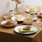 BTaT- White Dinner Plates, 10.5 inch, Set of 12, White Plates, White Dinner Plates Bulk, White Plate Set, Plates, Dinner Plates, Plates Set, Restaurant Dishes, White Porcelain Dinner Plates