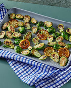 Caraway Non-Stick Ceramic Baking Sheet Trio - Naturally Slick Ceramic Coating - Non-Toxic, PTFE & PFOA Free - 18 x 13" Large, 15 x 10" Medium, & 9" x 13" Small - Marigold