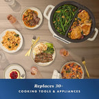 Crock-Pot MultiMeal Multicooker and Programmable Slow Cooker with Bake Function Oat Milk