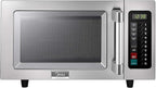 Midea Equipment 1025F1A Countertop Commercial Microwave Oven with Touch Control, 1000W, Stainless Steel.9 CuFt