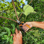 Fiskars PowerGear2 Softgrip Pruner for Branches, Optimizes Cutting Power and Leverage, Rust-Resistant Low-Friction Blade Coating for Smooth Cuts, Yard & Garden Tools