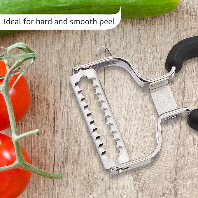 Lurch Germany Super Y Peeler 5.1 x 2.3 Inches / 13 cm x 6 cm - Black