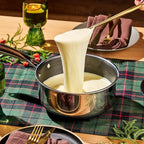 HexClad Hybrid Nonstick 3-Quart Saucepan with Tempered Glass Lid, Stay-Cool Handle, Dishwasher-Friendly, Oven-Safe Up to 900°F, Induction Ready, Compatible with All Cooktops