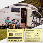 240 Gram Rechargeable Silica Gel Desiccant Packets, Desiccant Packs for Storage, Color Indicating Moisture Absorbers for Suitcase, Safe, 3D Filaments, Electronics, Cars, Camera [2 PACK]