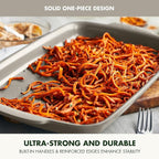 GreenPan Premiere Ovenware Healthy Ceramic Nonstick 13" x 9" Quarter Sheet Baking Pan, PFAS-Free, Warp-Free Bakeware, Durable Quick Heating, Oven & Broiler Safe to 600F, Dishwasher Safe, Taupe