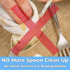 Biodegradable, Sturdy 5.5in Wood Coffee Stirrer 2000pk. Cafe Grade, Bulk Birch Wooden Beverage Stirring Stick for Tea, Cream And Sugar. Eco Friendly, Compostable Swizzle Stir Sticks Business Supplies