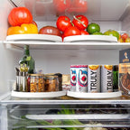 Simple Houseware 12-Inch Lazy Susan Spice Organizer Rotating Tray, 5-Pack