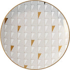 Lenox White Trianna Gold Salad Plate, 1.27 LB