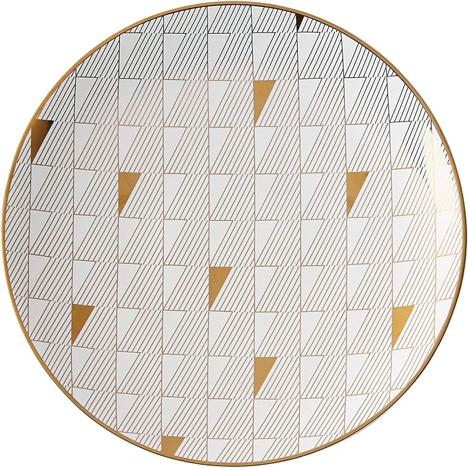 Lenox White Trianna Gold Salad Plate, 1.27 LB