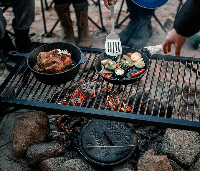 Stansport Pre-Seasoned Cast Iron Cook Set 6 Piece Set (16903)