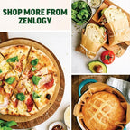 Zenlogy 9x13 Parchment Paper (200 sheets) - Unbleached, High Heat, Non-stick, Pre-cut Baking Paper for Quarter Sheet Pans - Great for Baking, Roasting, Wrapping, Dehydrator, and so much more