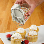 Progressive ProKeeper Baker's Airtight Kitchen Storage Canister Container Set for Flour, Sugar & More, Keeps Ingredients Fresh, with Accessories (White, 6- Piece)