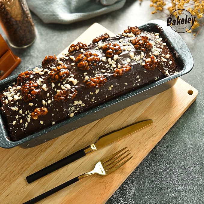 Loaf Pan 12-Inch Non-Stick Warp-Resistant Bakeware Rectangle Bread and Cake for Oven Instant Baking 13.8" x 4.8"